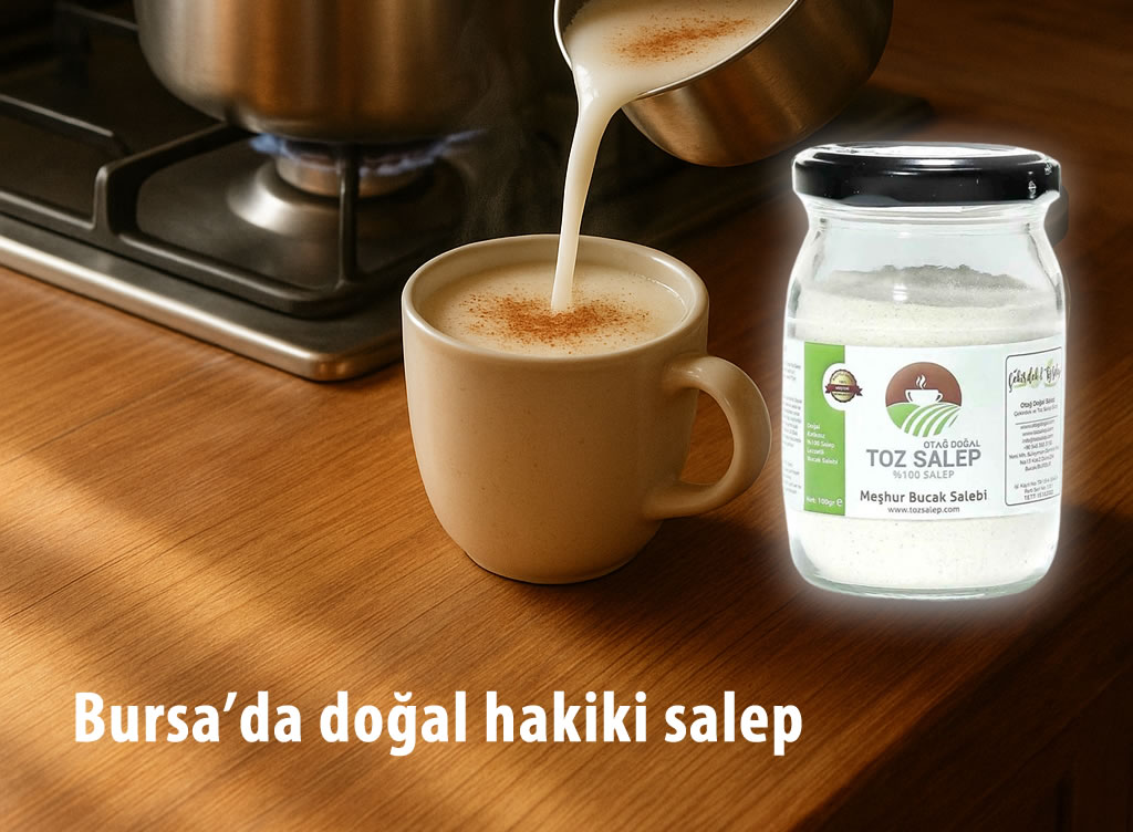 Bursa’da doğal salep satın al, gerçek ve katkısız
