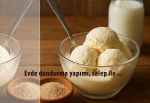 Evde dondurma tarifi. Evde dondurma nasıl yapılır?