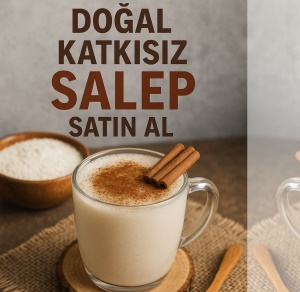 Katkısız saf salep tozu