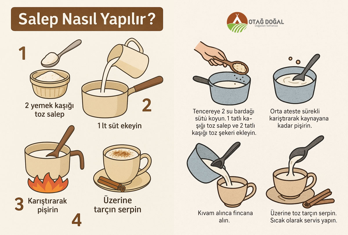 Salep nasıl yapılır?